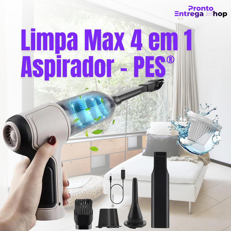 Limpa Max 4 em 1 Aspirador - PES®